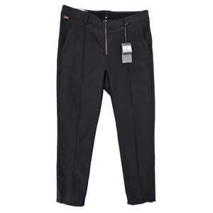 KJUS Ikala High‎ Waist 7/8 Pant 42 XL Slim Fit Black NWT Golf Pants For Women